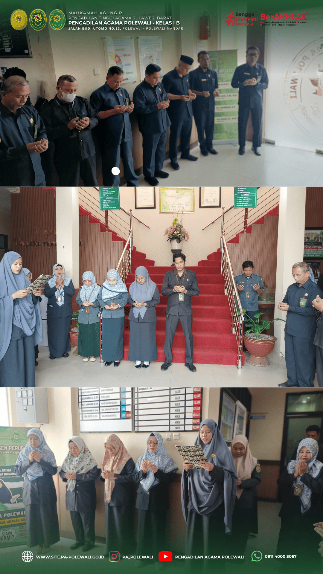 KEGIATAN KANTOR Doa Pagi 1410261