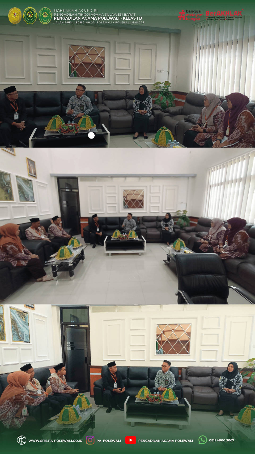 KEGIATAN KANTOR Kunker Kemenhaj