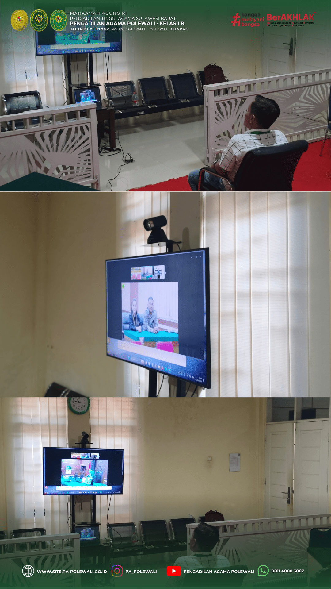 KEGIATAN KANTORtelconference PA Manado1